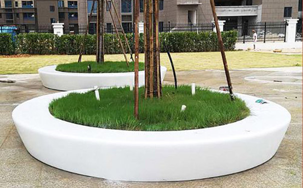 玻璃钢树池坐凳