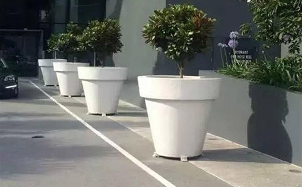 养花玻璃钢送花篮